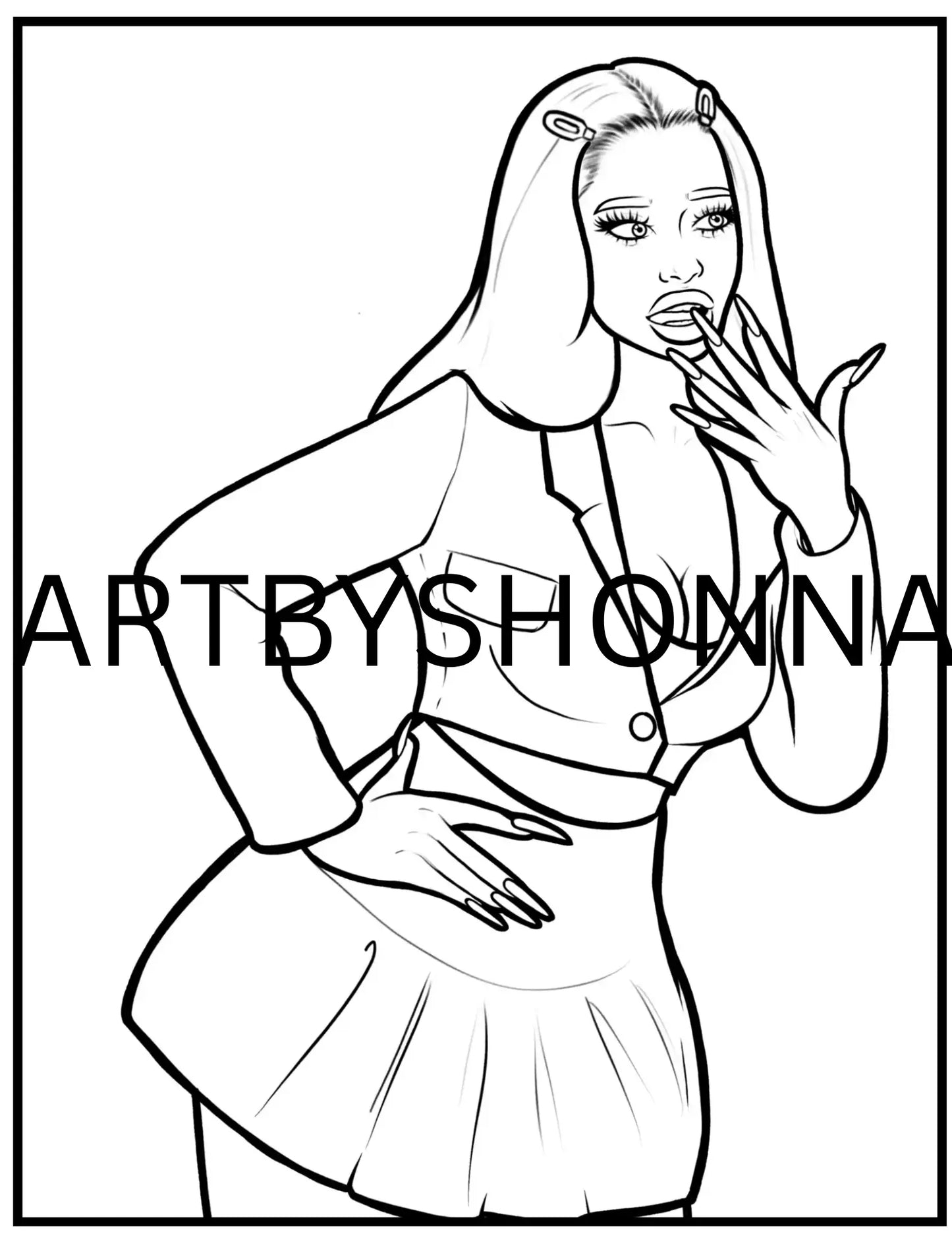 Coloring Pages Bundle Vol 1 & 2 Art x SJK