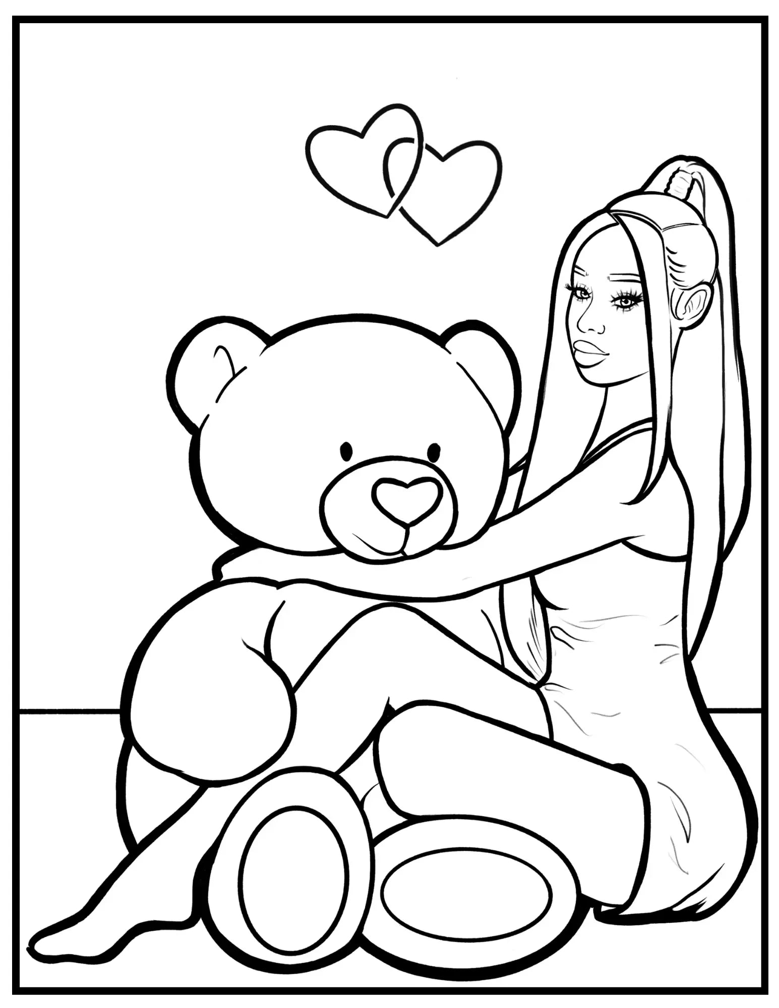 Soft Melaniny Vol. 2: A Soft Girl Coloring Book for Black Women Portrait Style Art x SJK