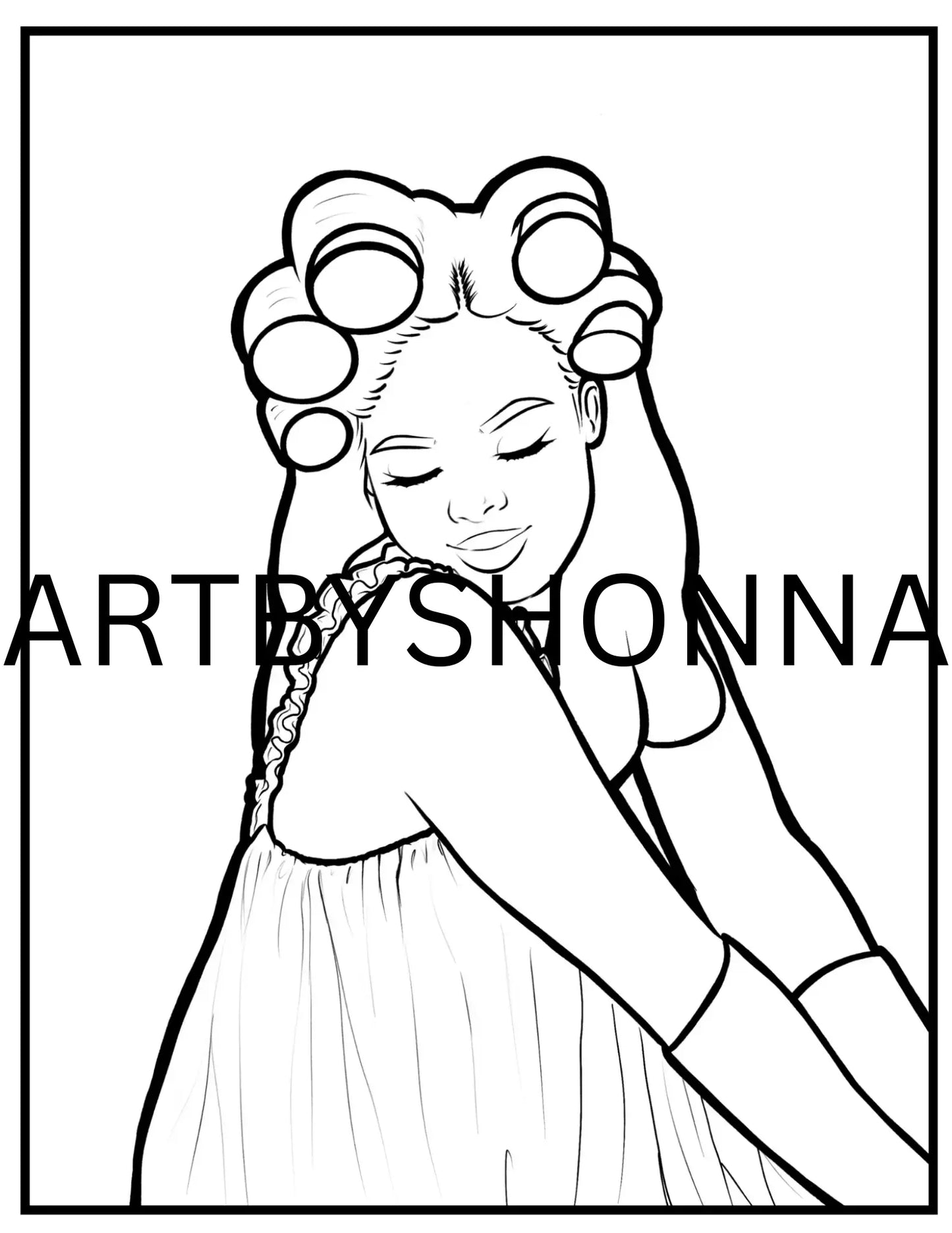 Coloring Pages Bundle Vol 1 & 2 Art x SJK