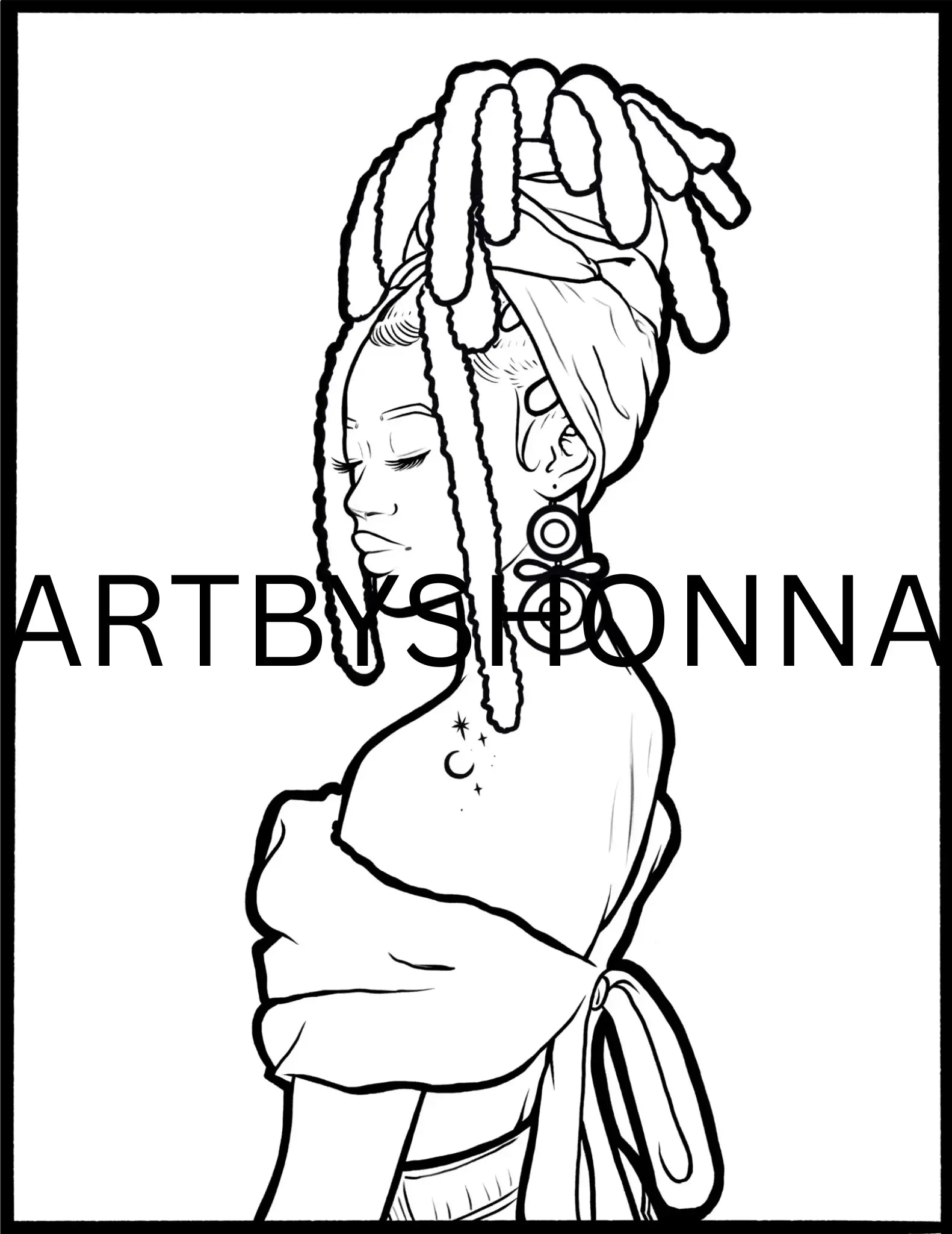 Coloring Pages Bundle Vol 1 & 2 Art x SJK