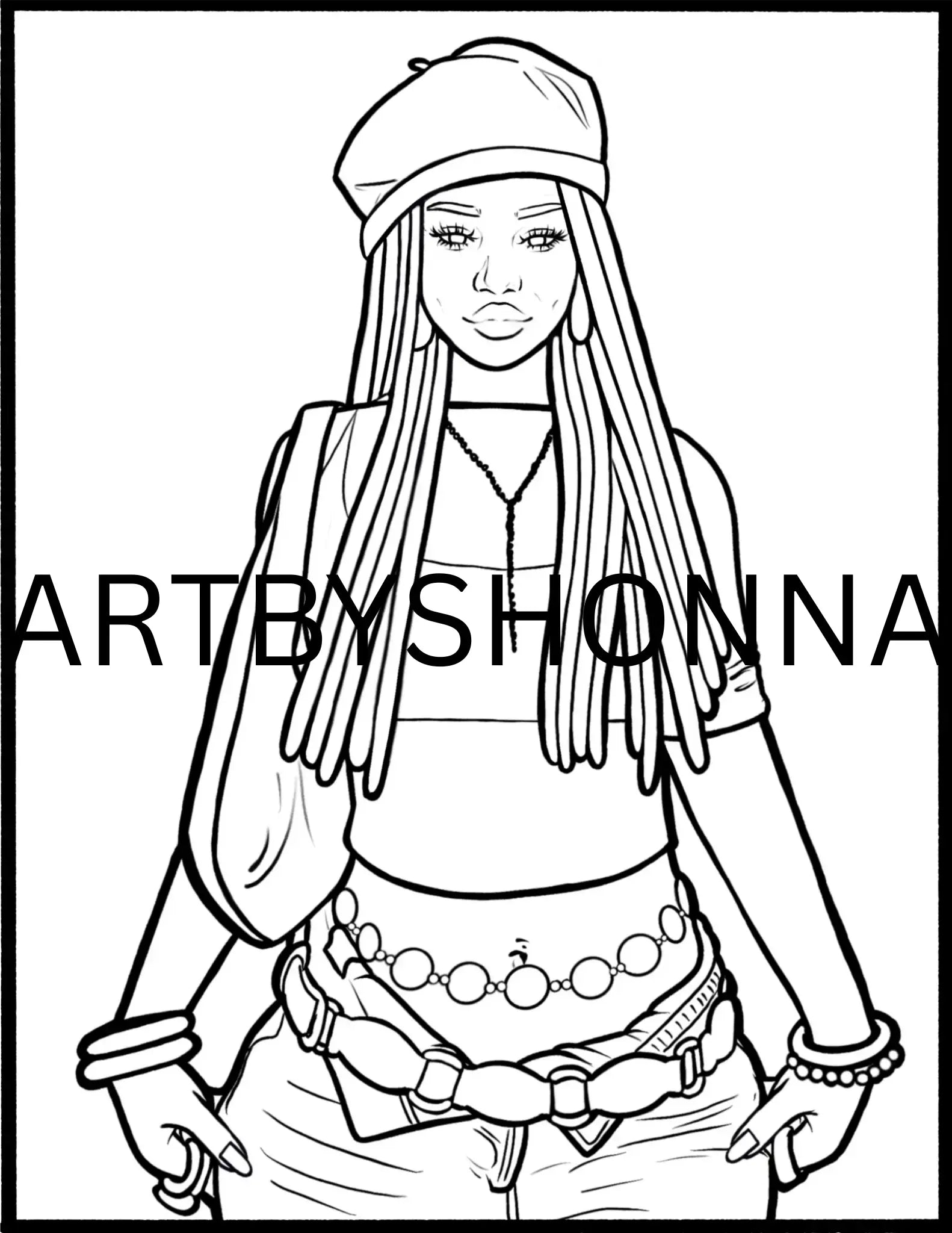 Coloring Pages Bundle Vol 1 & 2 Art x SJK