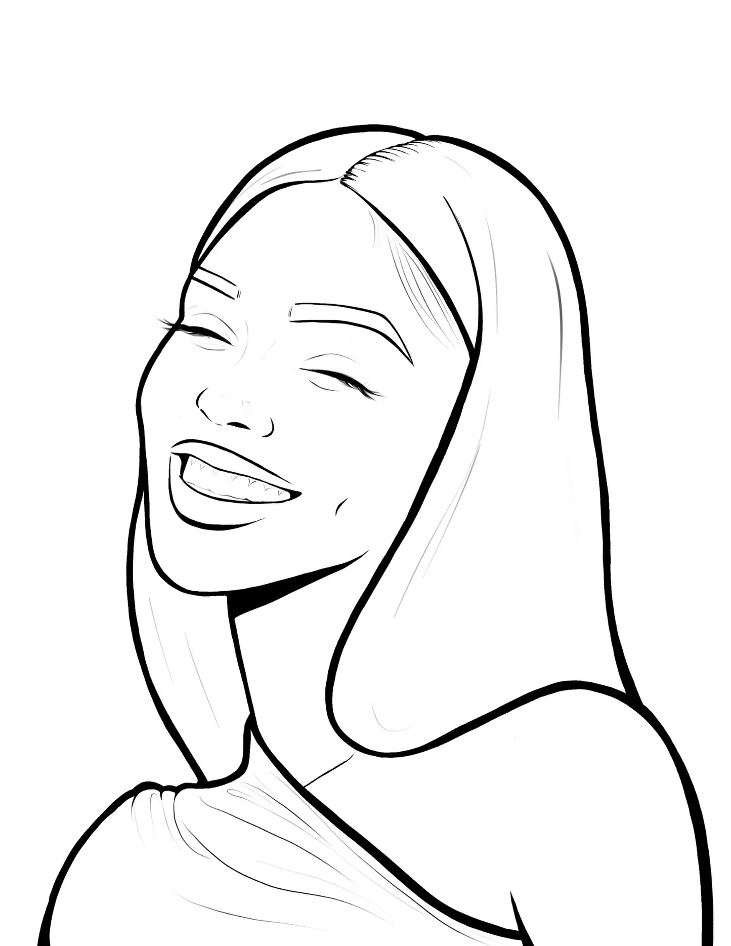 Soft Melaniny Digital Coloring Book for Black Women Art x SJK