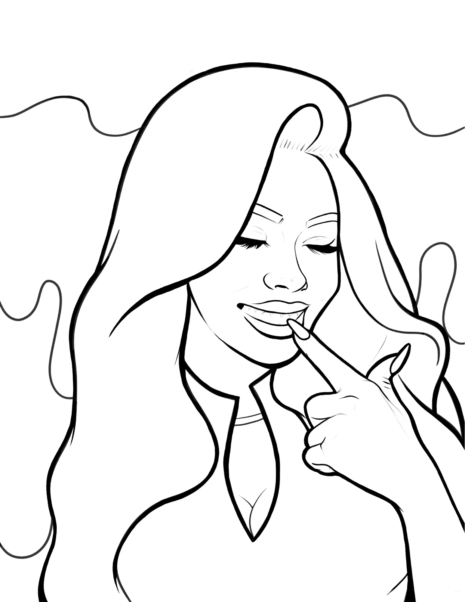 Soft Melaniny Digital Coloring Book for Black Women Art x SJK